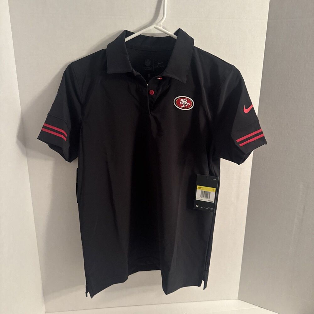 San Francisco 49ers Nike Dri-Fit Polo Womens Size Small CJ9880-010 NWT